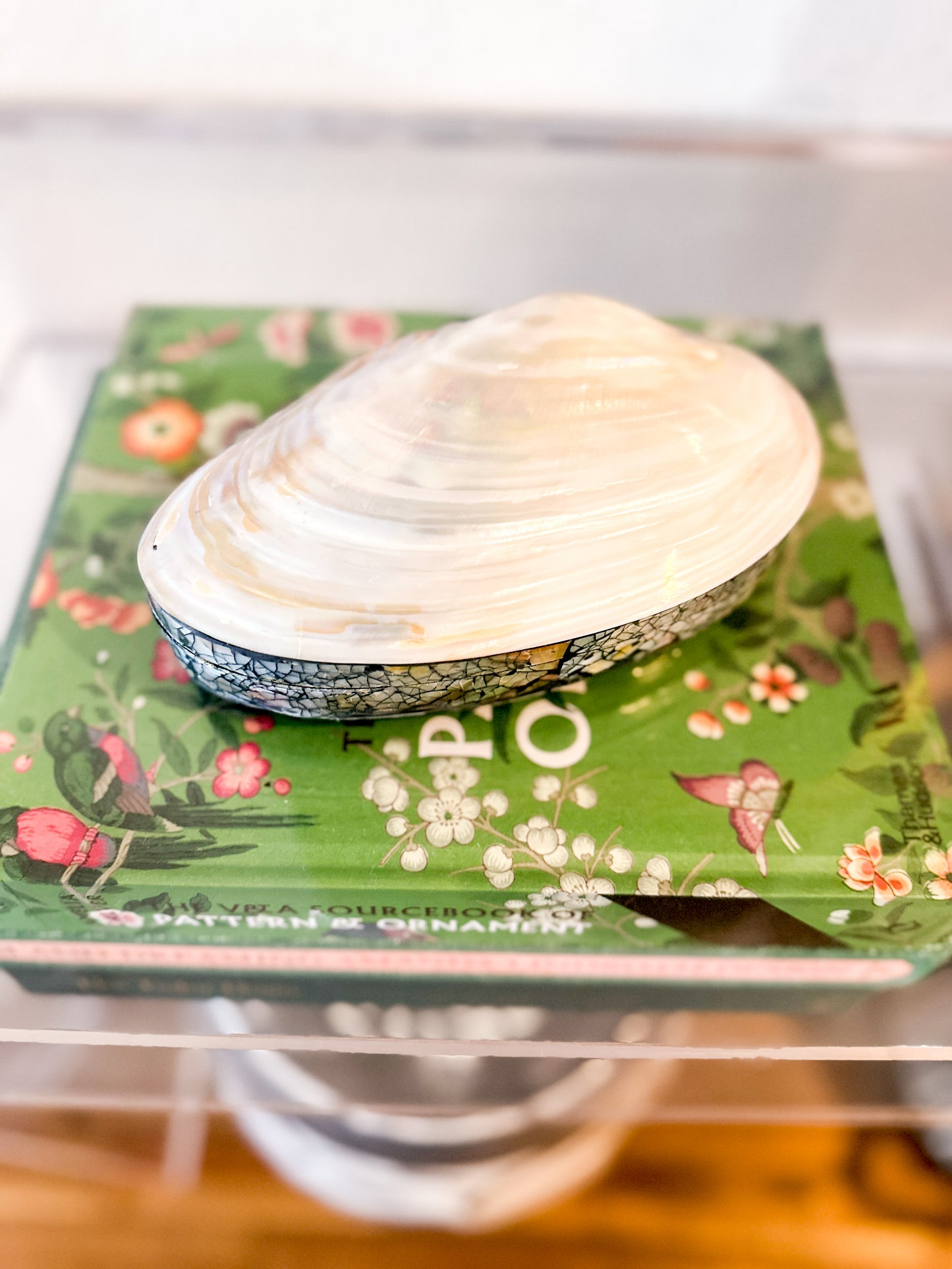 Mother of Pearl Shell Box