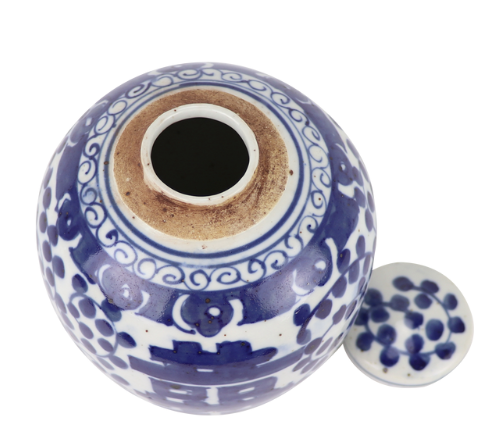 double happiness dotted mini jar