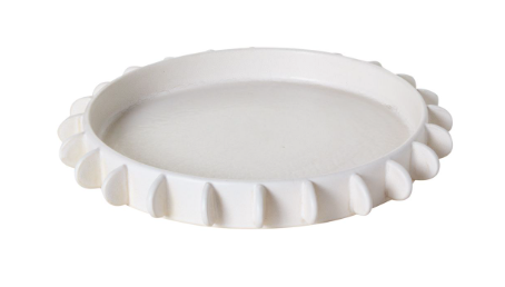 round white tray