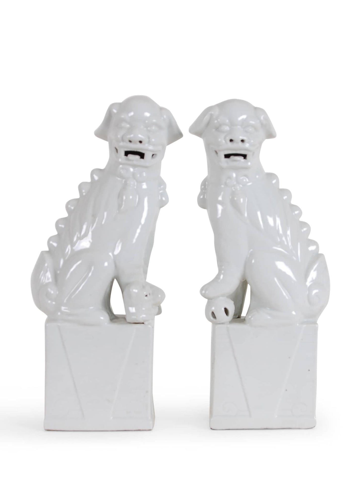 White Foo Dogs