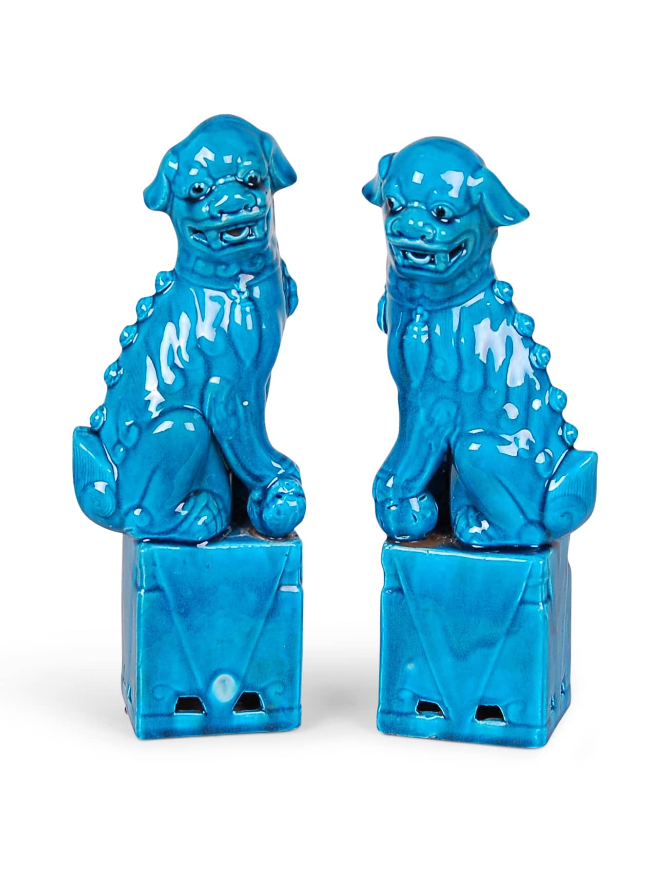 classic foo dogs standing at 13" tall 