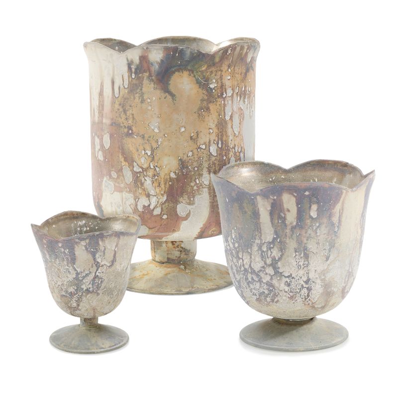 Marbled Glass Vase in three sizes