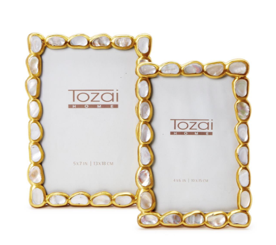 Keshi Mother of Pearl Photo Frame