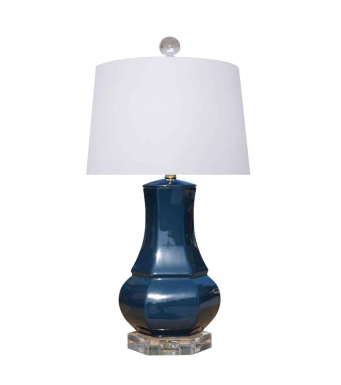 dark blue lamp