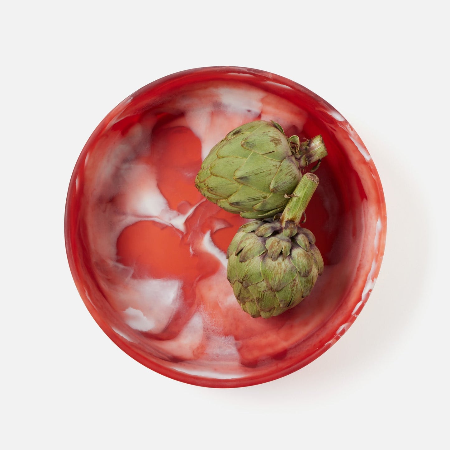 Hugo Berry Swirled Resin Serving Bowl