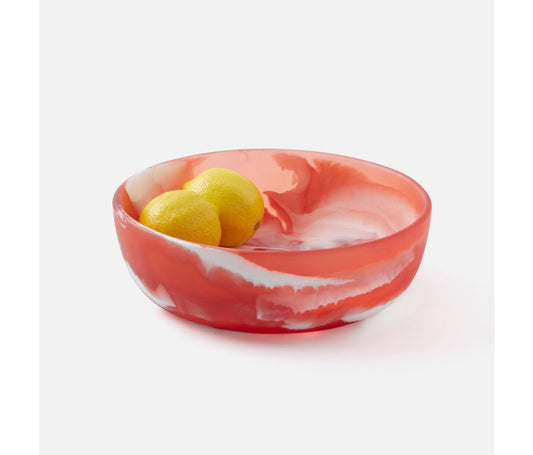 Hugo Berry Swirled Resin Serving Bowl