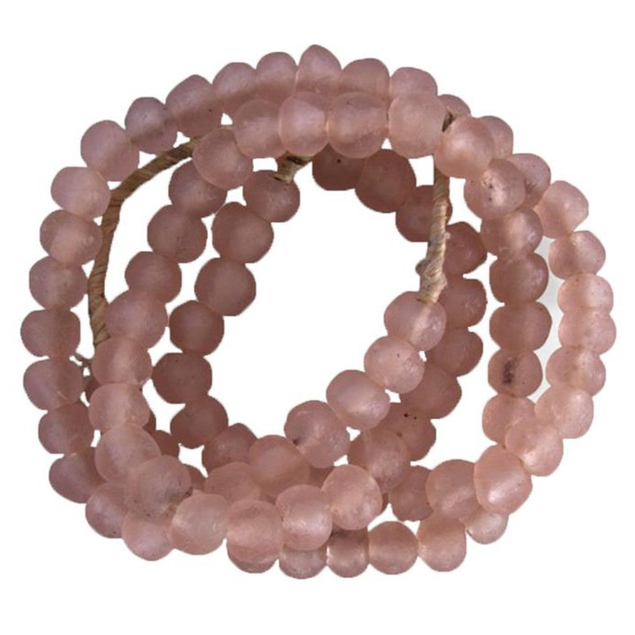 Blush Pink Vintage Sea Glass Beads