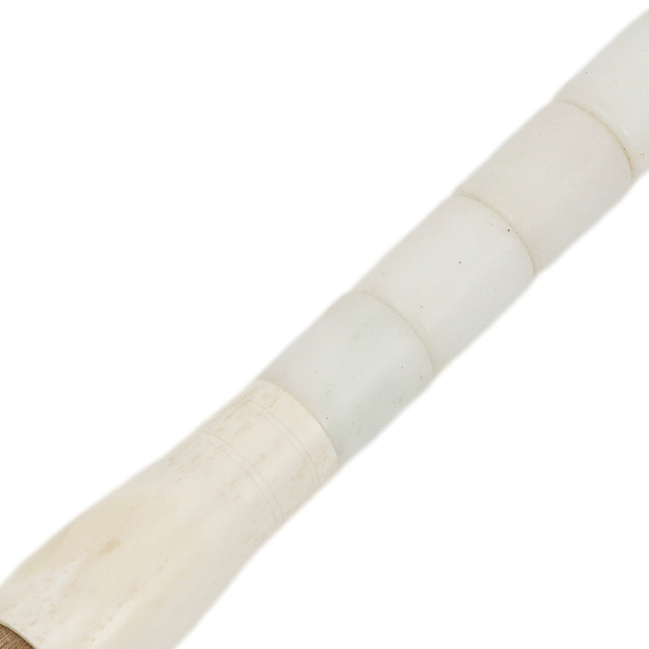 White Cylindrical Jade Calligraphy Brush